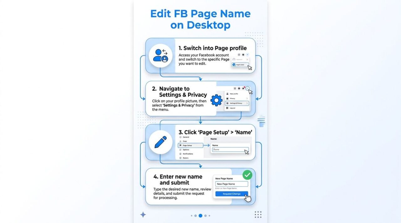 How To Edit Facebook Page Name Guide