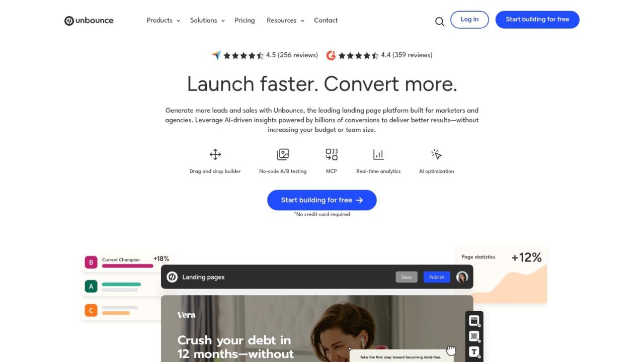 Lead Capture Software Unbounce