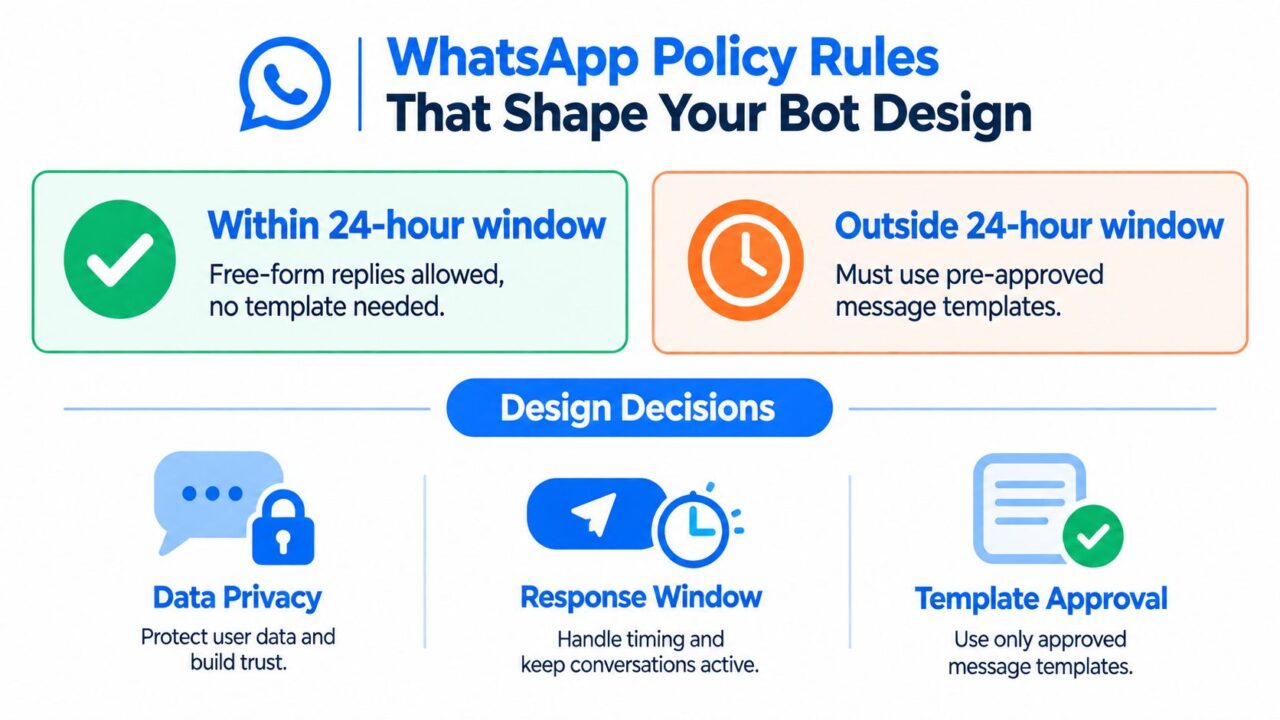 WhatsApp Chatbot for Ecommerce Policy Rules